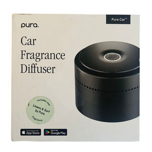 Pura Car Fragrance Diffuser Smart Scent w/ Linen & Surf by Pure (New, Open Box)